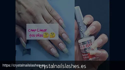 como limar las uñas correctamente