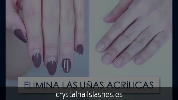 acetona como quitar uñas acrilicas facil en casa