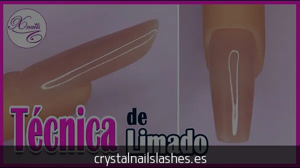 como limar uñas almendradas cortas