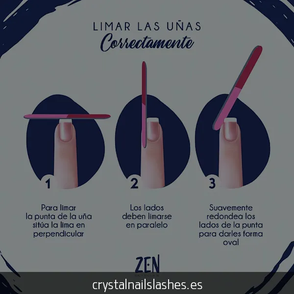 como limar las uñas