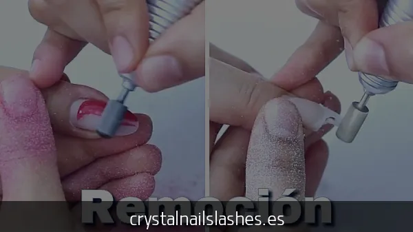 como quitar uñas de gel sin dañar la uña